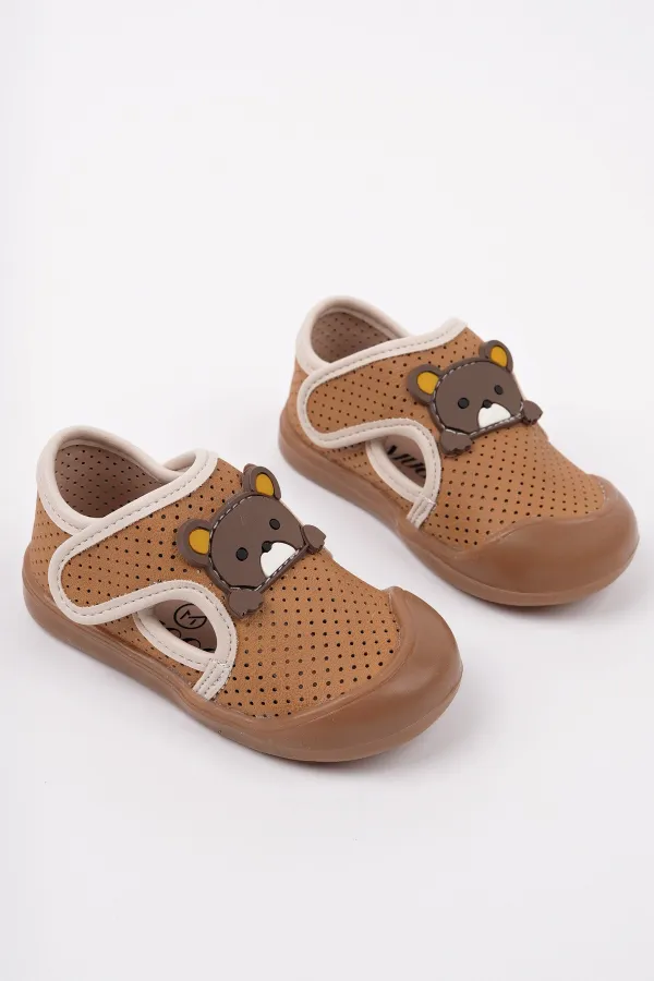 Muggo SCOT Cırtlı Ayıcıklı Günlük İlk Adım Bebek Spor Ayakkabı