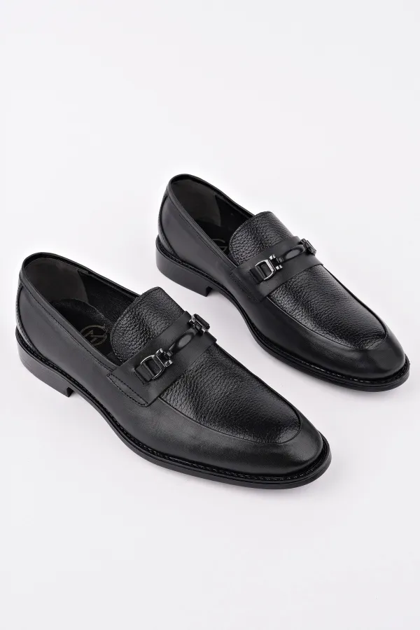 Chaussures orthopédiques classiques décontractées en cuir véritable Muggo BONDY pour hommes