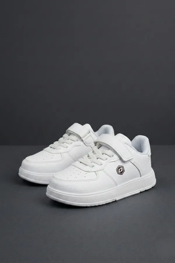 Chaussures de sport décontractées Muggo SNYDER pour enfants, à scratch et à lacets