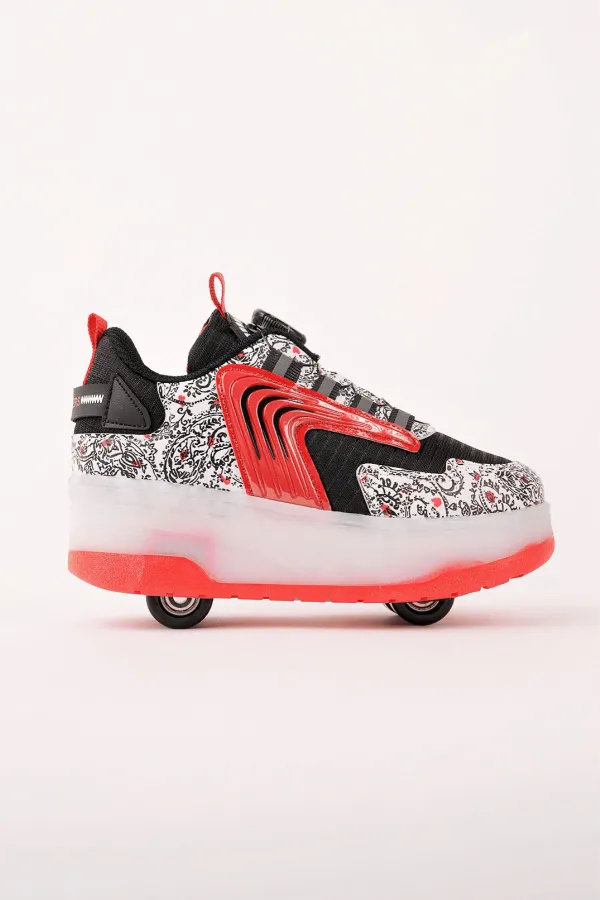 Muggo FLOW Kids Light-Up Roller Skate Sneaker Sports Shoes Muggo FLOW Kids Light-Up Roller Skate Sneaker Sports Shoes