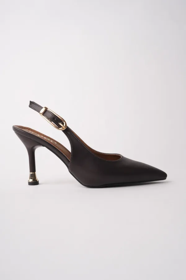 Escarpins à bout pointu et dos ouvert pour femmes Muggo CHIC