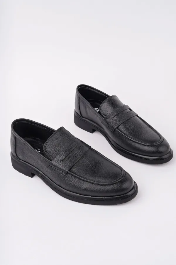 Chaussures classiques décontractées pour hommes Muggo EUPHO en cuir véritable