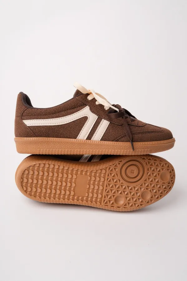 Chaussures de sport décontractées Muggo HUXLEY à double laçage pour femmes