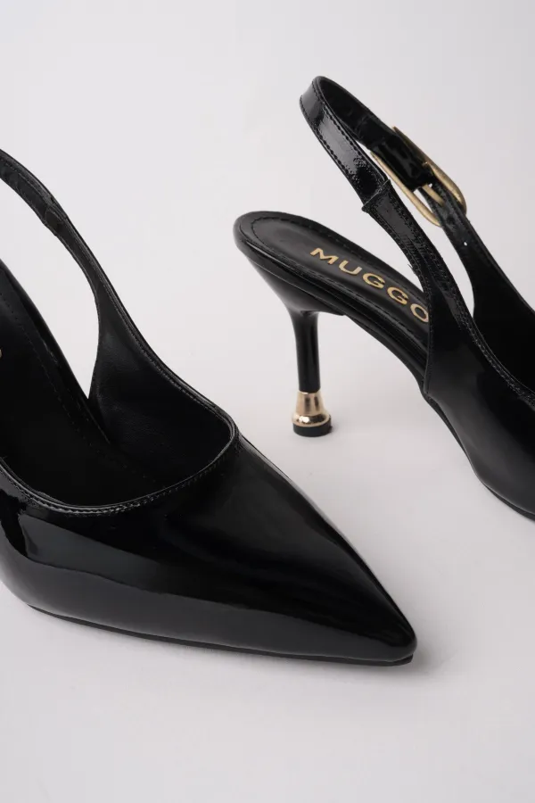 Escarpins à bout pointu et dos ouvert pour femmes Muggo CHIC