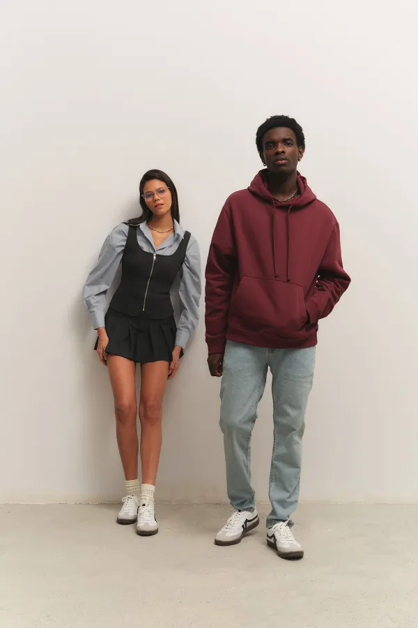 Muggo GARCİA Garantili Unisex Ortopedik Günlük Bağcıklı Yürüyüş Koşu Sneaker Spor Ayakkabı