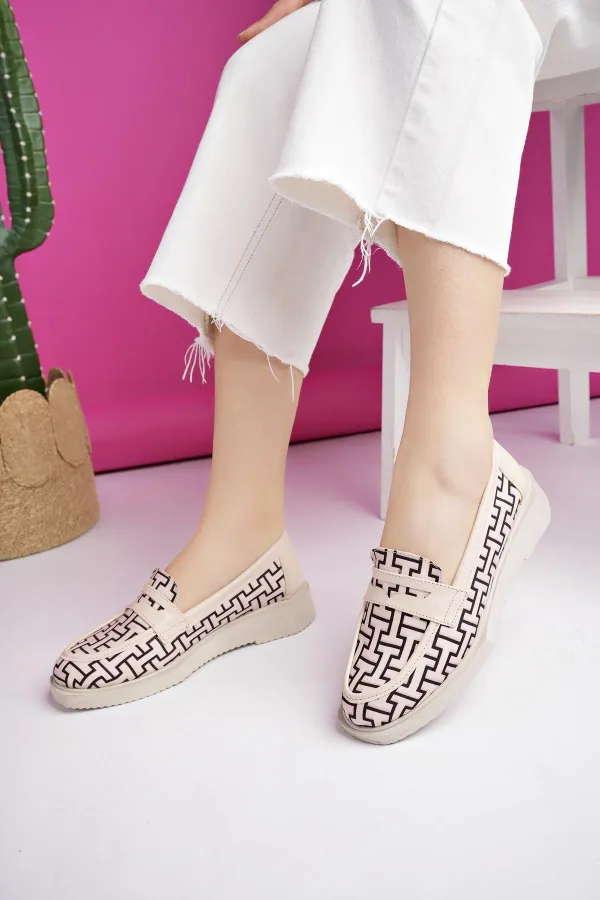 Mocassins décontractés pour femmes Muggo LUVI, avec semelle EVA, garantis