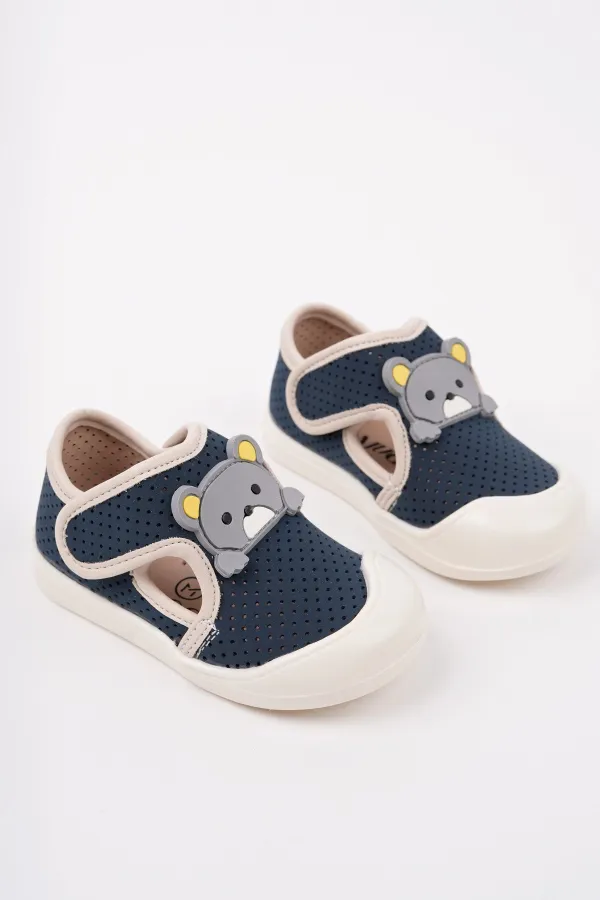 Muggo SCOT Cırtlı Ayıcıklı Günlük İlk Adım Bebek Spor Ayakkabı
