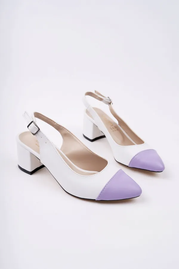 Muggo Lady Garantili Kadın Günlük Topuklu Ayakkabı