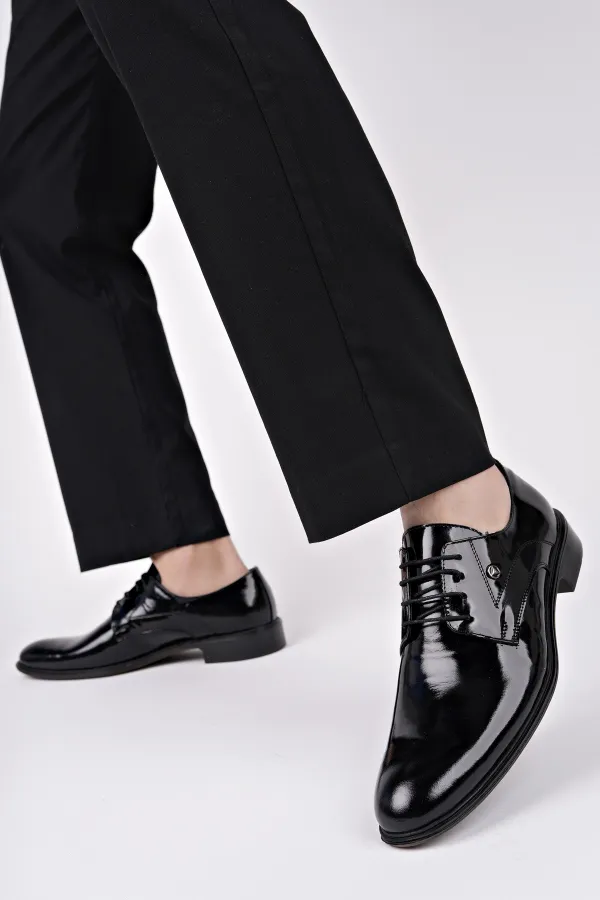 Chaussures classiques pour hommes Muggo H043 en cuir véritable