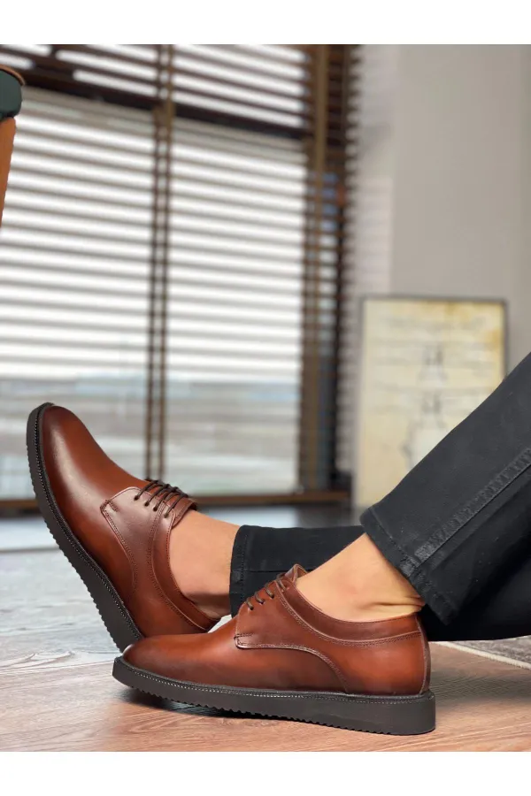 Chaussures décontractées classiques en cuir véritable pour hommes Muggo Marcel, garanties.