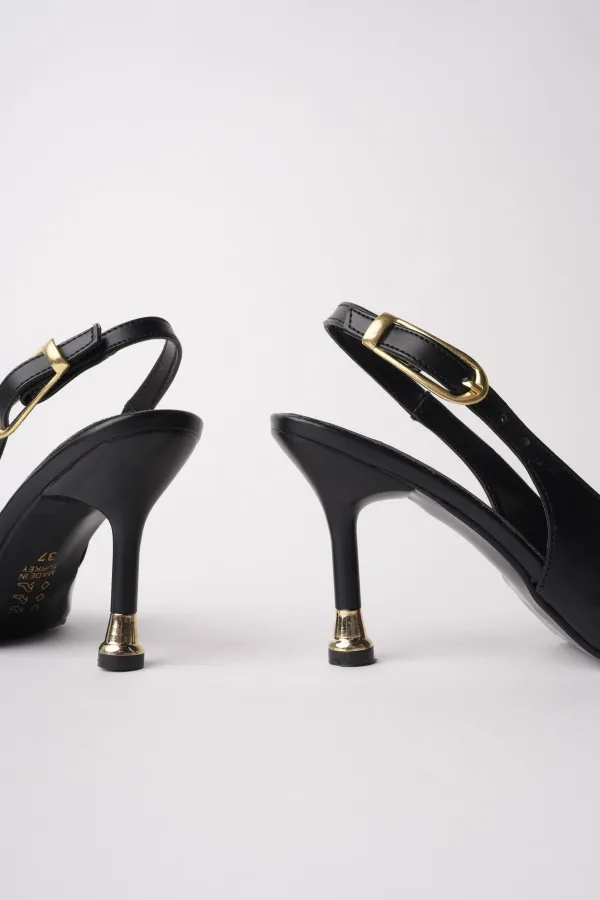 Escarpins à bout pointu et dos ouvert pour femmes Muggo CHIC