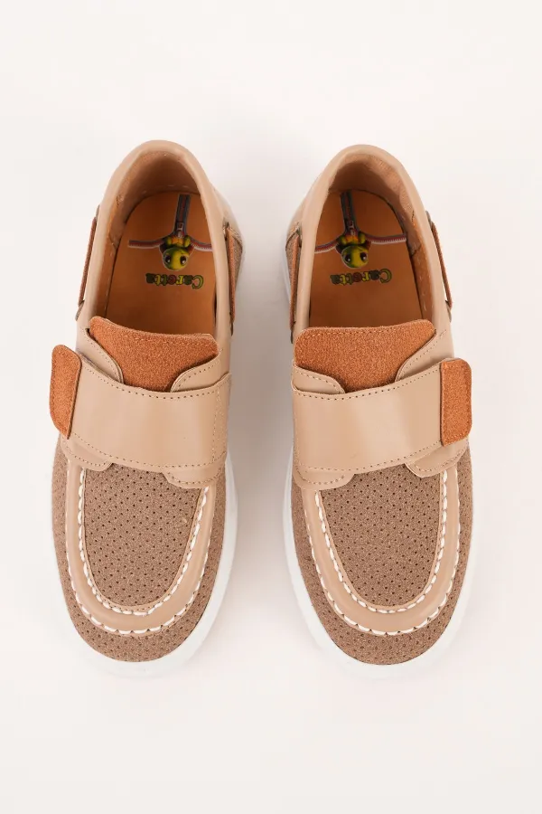 Chaussures de sport décontractées pour enfants Muggo RABIDS à motifs velcro