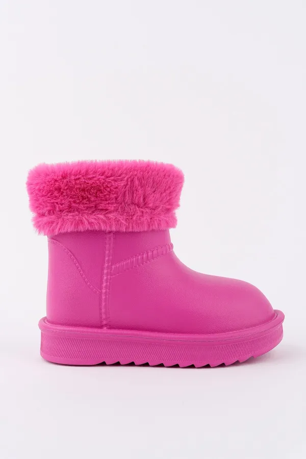 Bottes de pluie et de neige doublées de fourrure pour enfants Muggo FRIGUS