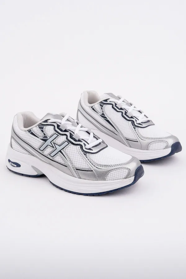 Muggo HYNEX Women's Thick Sole Lace-up Casual Sneaker Sports Shoes