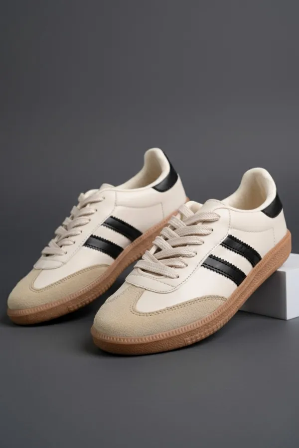 Muggo DORGO Kadın Günlük Bağcıklı Yürüyüş Koşu Sneaker Spor Ayakkabı