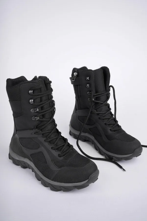 Muggo LOVAX Guaranteed Tactical Military Zipper and Lace-up Desert Boot