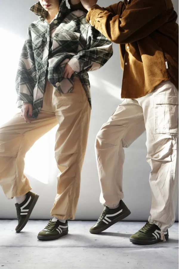 Muggo GARCİA Garantili Unisex Ortopedik Günlük Bağcıklı Yürüyüş Koşu Sneaker Spor Ayakkabı