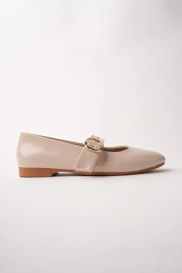 Ballerines Muggo DAISIE pour femmes avec boucle dorée