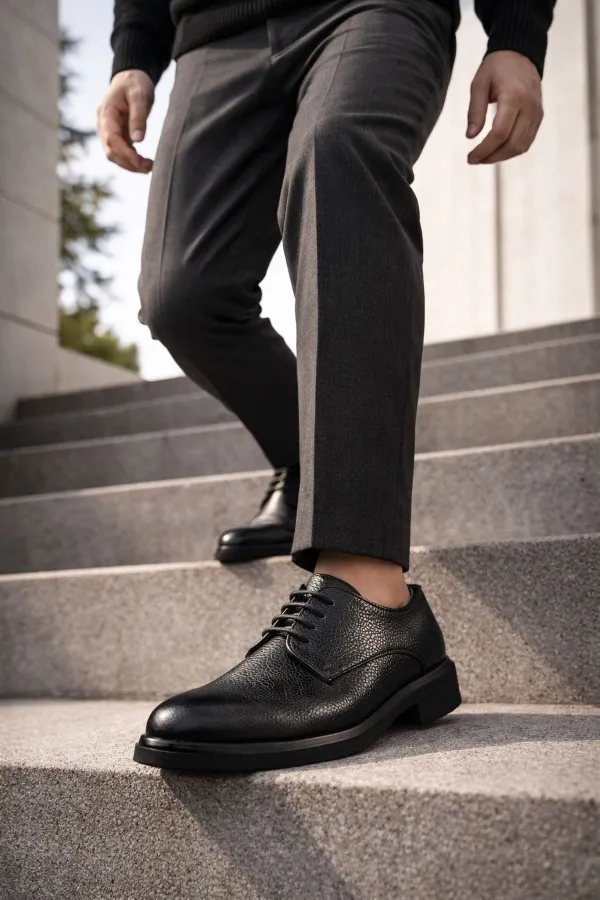 Muggo DANIEL Genuine Leather Lace-up Men's Classic Casual Shoes Muggo DANIEL Genuine Leather Lace-up Men's Classic Casual Shoes