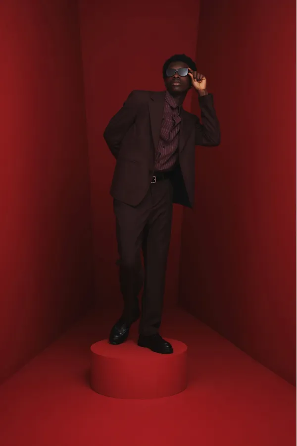 Muggo NORMAN Chaussures pour hommes classiques et confortables en cuir véritable, semelle orthopédique épaisse, idéales au quotidien