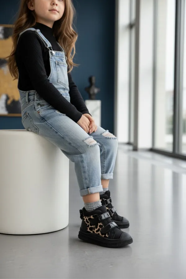 Muggo PAWS Kelebekli Çift Cırtlı Kız Bebek ve Çocuk Bot