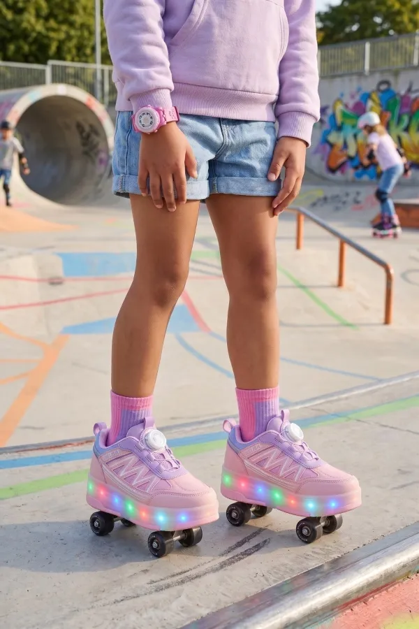Muggo SKATE Kids' Light-Up Roller Skates/Sneakers Muggo SKATE Kids' Light-Up Roller Skates/Sneakers