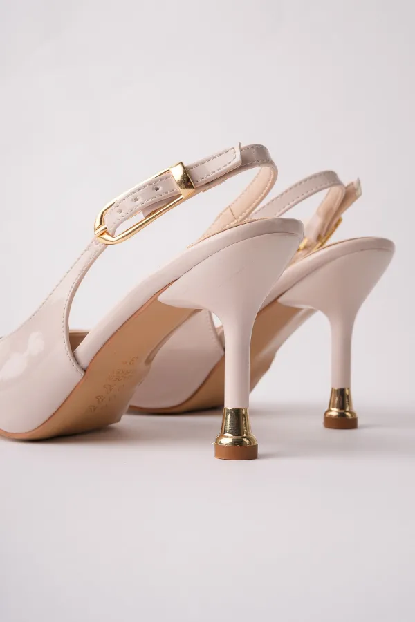 Escarpins à bout pointu et dos ouvert pour femmes Muggo CHIC