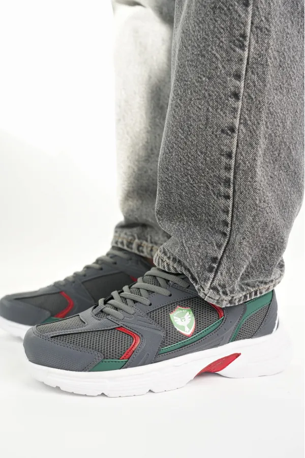 Amed Spor BRAİN Unisex Ortopedik Günlük Bağcıklı Sneaker Spor Ayakkabı