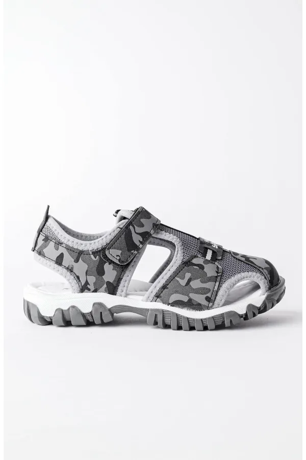 Sandales unisexes pour enfants Muggo TWEETY, garanties pour un usage quotidien, avec semelle orthopédique légère et bout fermé, fermeture velcro.