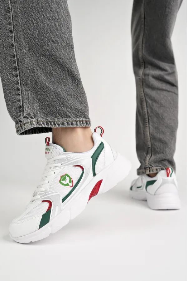 Amed Spor BRAİN Unisex Ortopedik Günlük Bağcıklı Sneaker Spor Ayakkabı