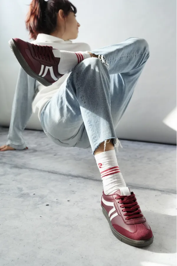 Muggo GARCİA Garantili Unisex Ortopedik Günlük Bağcıklı Yürüyüş Koşu Sneaker Spor Ayakkabı