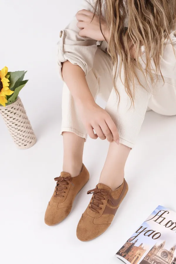 Chaussures de sport décontractées à lacets Muggo VIBE pour femmes