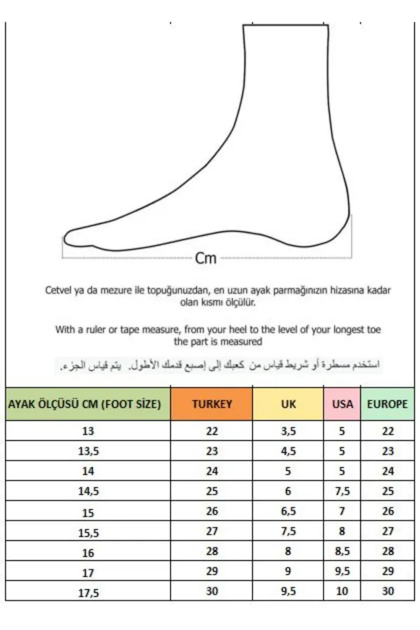 Muggo PEPE Cırtlı Delikli Günlük Hafif Taban Unisex Çocuk Ayakkabı