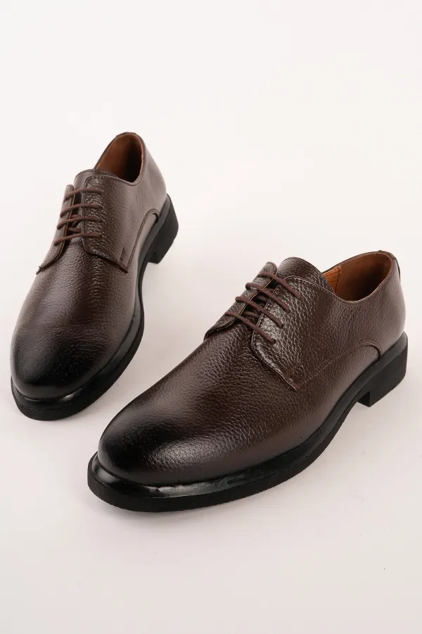 Muggo DANIEL Genuine Leather Lace-up Men's Classic Casual Shoes Muggo DANIEL Genuine Leather Lace-up Men's Classic Casual Shoes