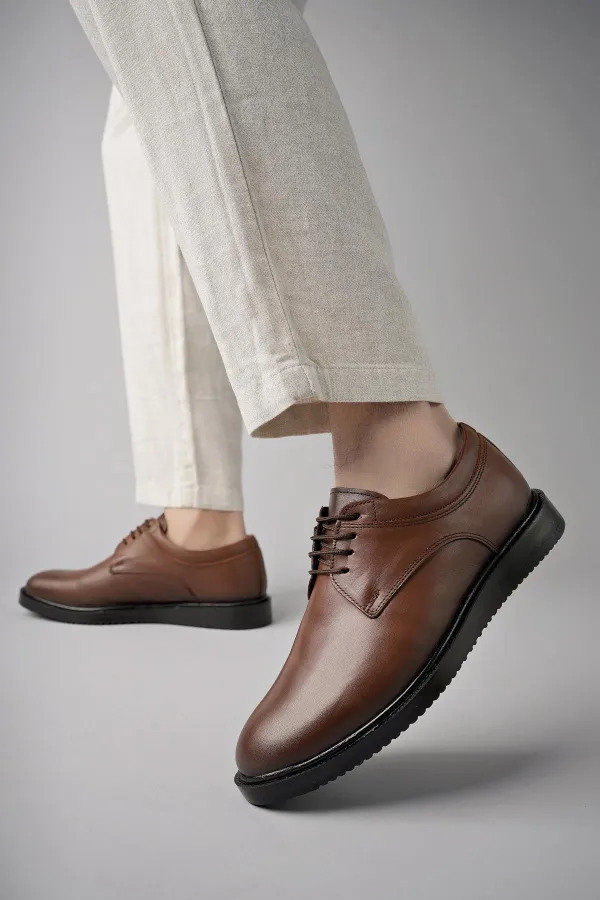 Chaussures décontractées classiques en cuir véritable pour hommes Muggo Mendy, garanties