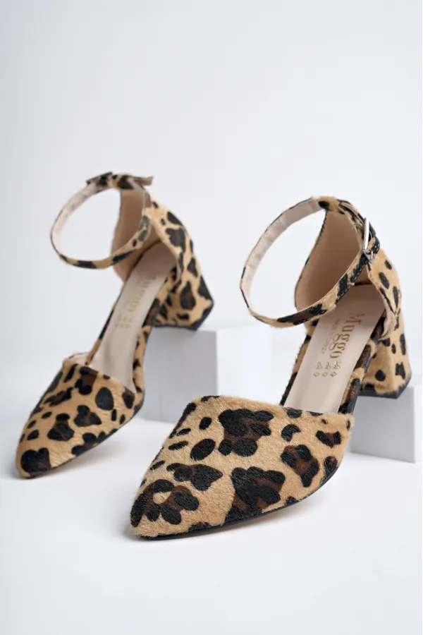 Muggo W708 Chaussures à talons hauts élégantes et confortables pour femmes, style classique décontracté garanti