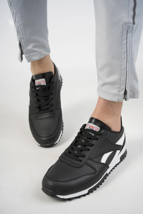 Chaussures de sport orthopédiques unisexes Muggo BLAKE, garanties pour la marche et la course au quotidien.