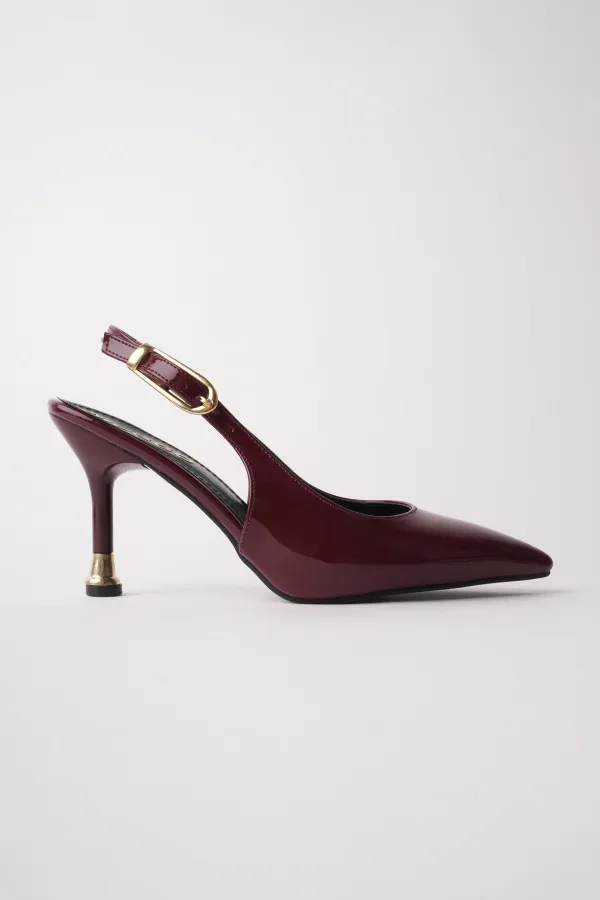 Escarpins à bout pointu et dos ouvert pour femmes Muggo CHIC