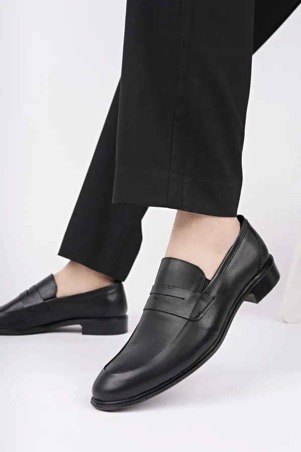 Muggo H040 Genuine Leather Classic Men's Shoes