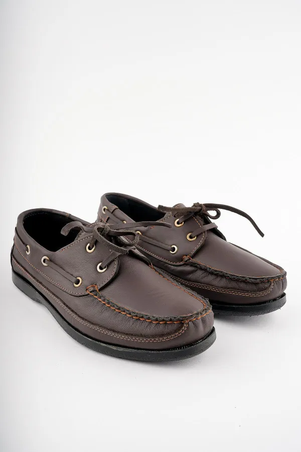 Muggo Sidro chaussures décontractées classiques en cuir véritable garanties pour hommes