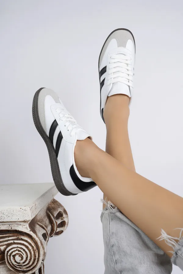 Muggo GORDON Unisex Ortopedik Günlük Garantili Bağcıklı Yürüyüş Koşu Sneaker Spor Ayakkabı Muggo GORDON Unisex Ortopedik Günlük Garantili Bağcıklı Yürüyüş Koşu Sneaker Spor Ayakkabı