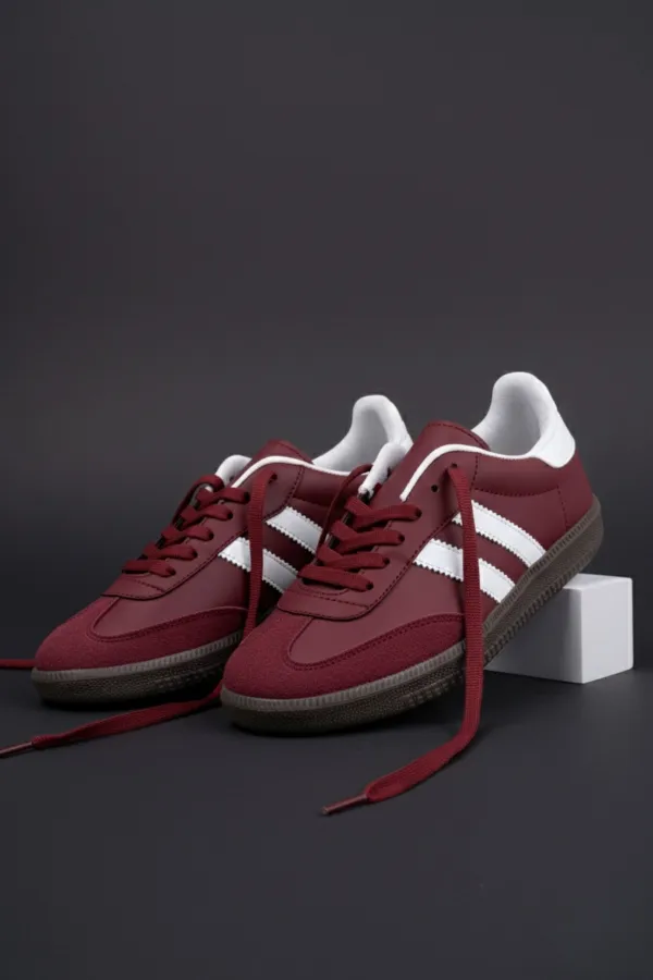 Muggo DORGO Kadın Günlük Bağcıklı Yürüyüş Koşu Sneaker Spor Ayakkabı