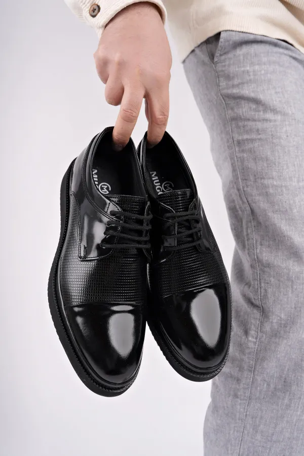 Muggo Marcel Garantili Erkek Günlük Klasik Hakiki Deri Casual Ayakkabı