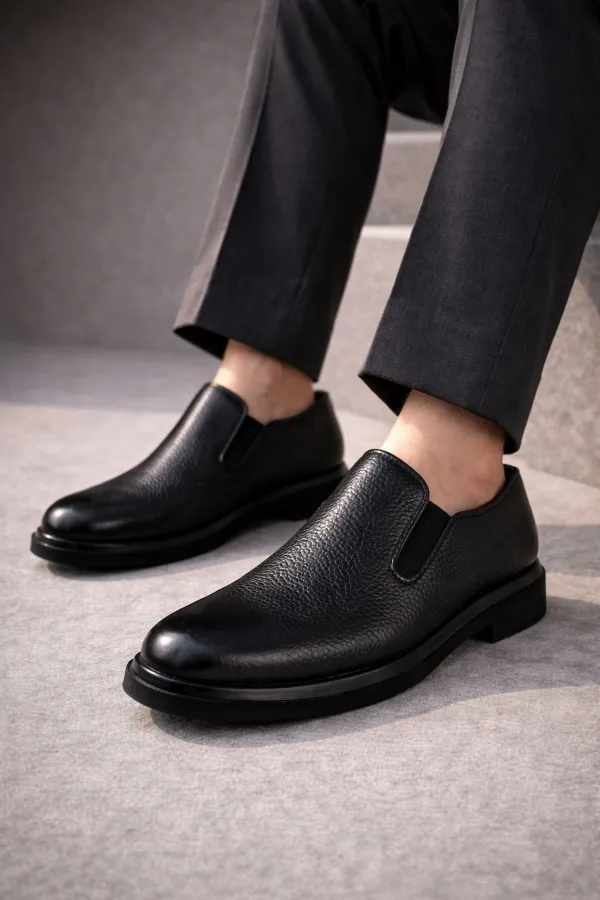 Muggo DIMITROV Genuine Leather Laceless Men's Classic Casual Shoes Muggo DIMITROV Genuine Leather Laceless Men's Classic Casual Shoes
