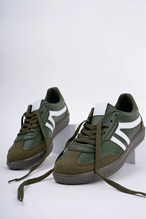 Muggo GARCİA Garantili Unisex Ortopedik Günlük Bağcıklı Yürüyüş Koşu Sneaker Spor Ayakkabı