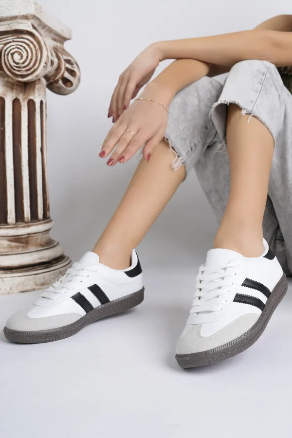 Muggo GORDON Unisex Ortopedik Günlük Garantili Bağcıklı Yürüyüş Koşu Sneaker Spor Ayakkabı Muggo GORDON Unisex Ortopedik Günlük Garantili Bağcıklı Yürüyüş Koşu Sneaker Spor Ayakkabı