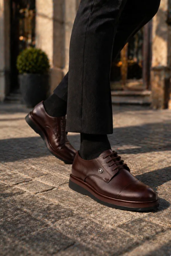 Chaussures décontractées classiques pour hommes Muggo ARTOS à lacets et semelle confortable