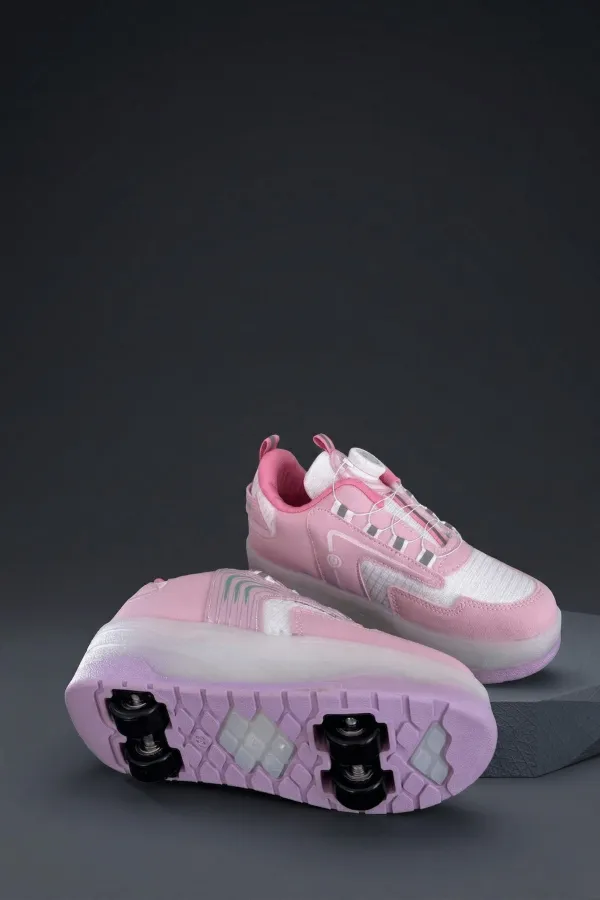 Muggo FLOW Kids Light-Up Roller Skate Sneaker Sports Shoes Muggo FLOW Kids Light-Up Roller Skate Sneaker Sports Shoes