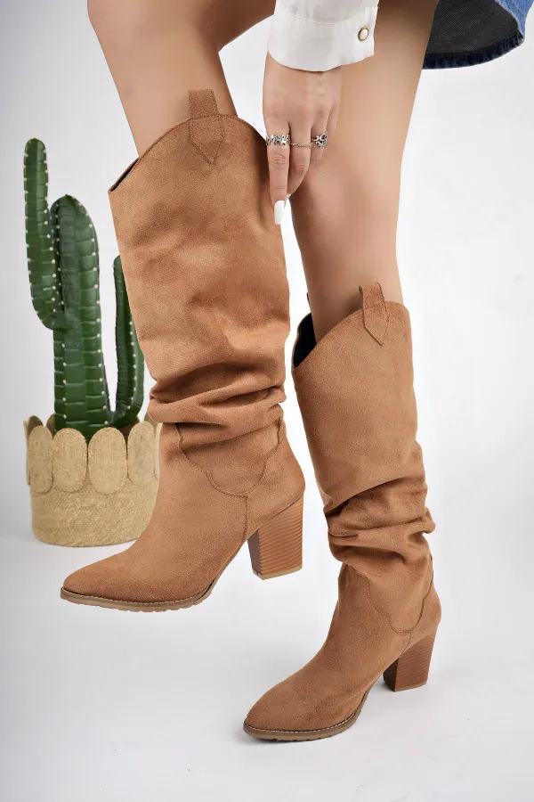 Muggo ILKN05 Cowgirl Women's Boots