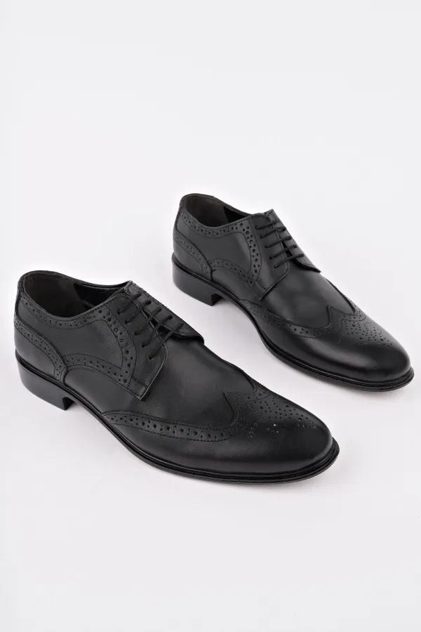Muggo H046 Genuine Leather Classic Men's Shoes